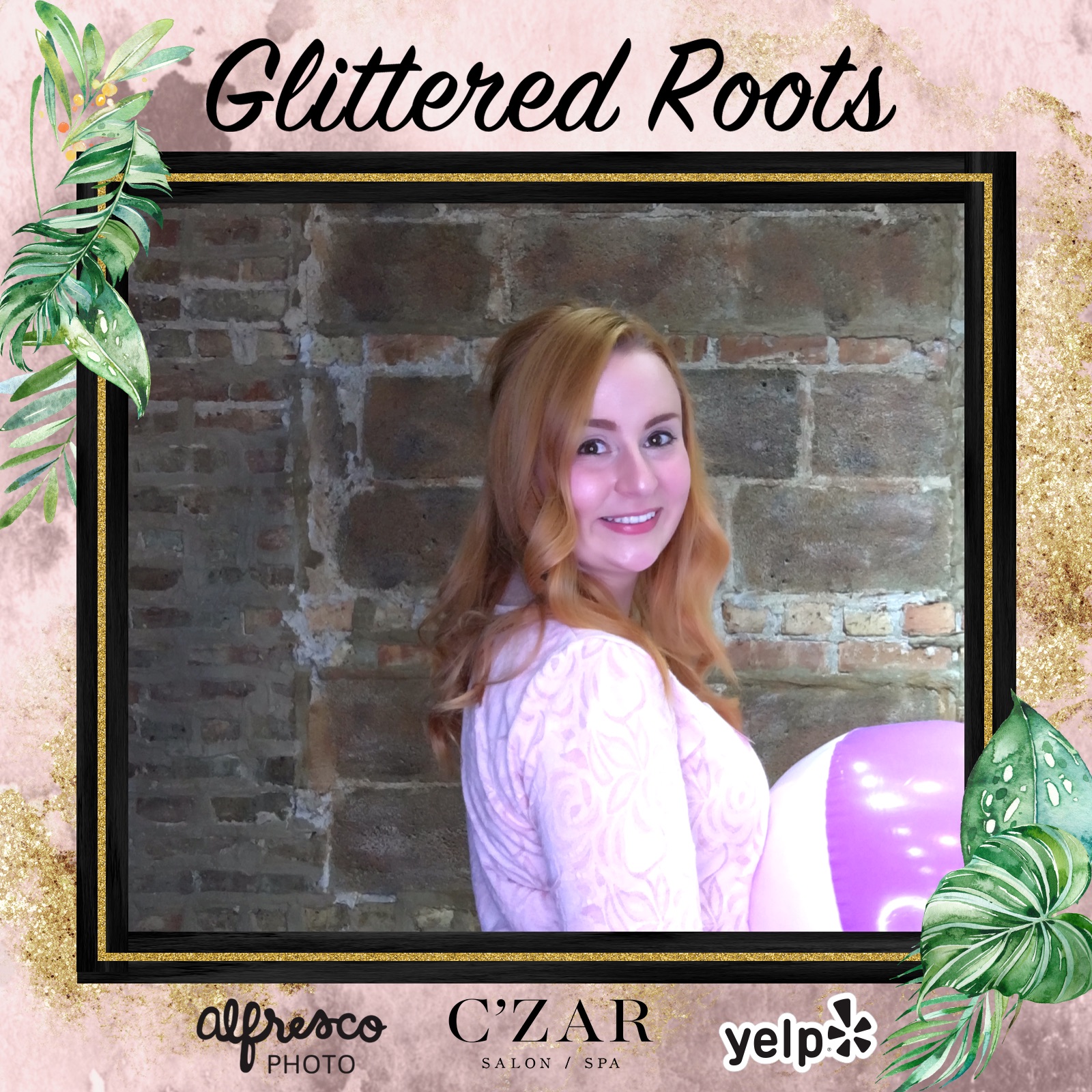Yelp Elite: Glittered Roots | View more photos from the event at events.alfrescophoto.com/u/AlfrescoPhoto/Yelp-Elite-Glittered-Roots